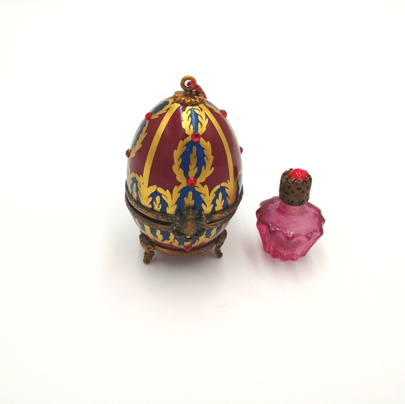 English Limoges Egg - Picture 4 of 7